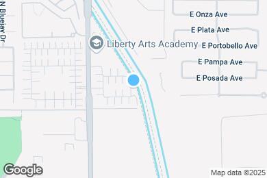 Map image of the property - 6918 E Peralta Cir