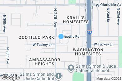 Map image of the property - 2697 W Ocotillo Rd