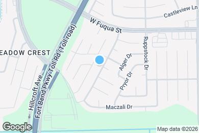 Map image of the property - 15818 Gatebriar Dr