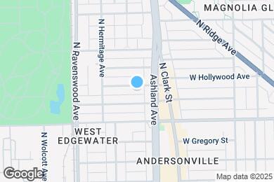 Map image of the property - 1625 W Hollywood Ave