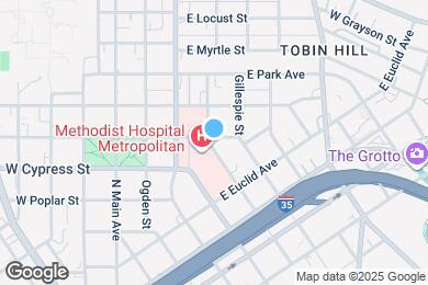 Map image of the property - 850 E Erie Ave