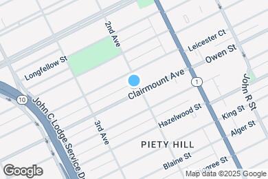 Map image of the property - 612 Clairmount Ave