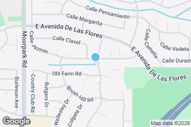 Map image of the property - 976 Calle Jazmin