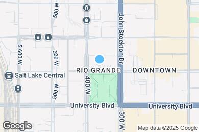 Map image of the property - 360 W Broadway