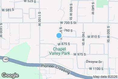 Map image of the property - 832 S 925 W