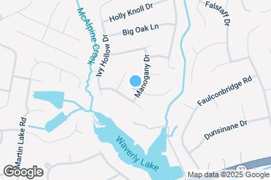 Map image of the property - 8200 Mahogany Dr