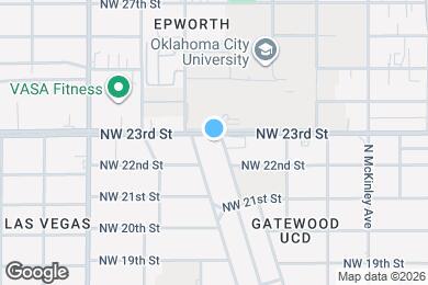 Map image of the property - 2323 1/2 N Gatewood Ave