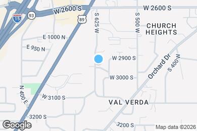 Map image of the property - 2894 S 625 W