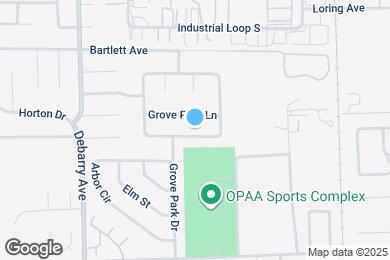 Map image of the property - 1055 Grove Park Dr S