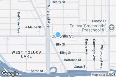 Map image of the property - 10924 Camarillo St