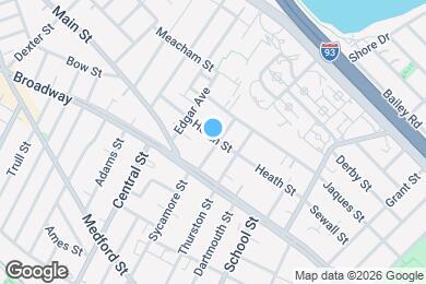 Map image of the property - 22 Bond St