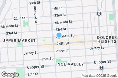 Map image of the property - 557 Elizabeth St