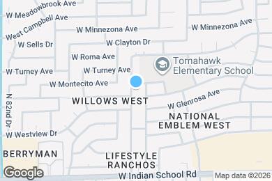 Map image of the property - 4319 N 79th Dr