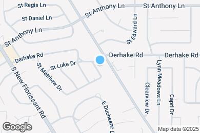 Map image of the property - 1210 St Richard Dr