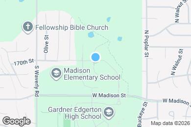 Map image of the property - 621 W Fountain St