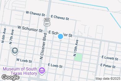 Map image of the property - 705 N Emerald Ave