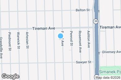 Map image of the property - 7763 Faust Ave