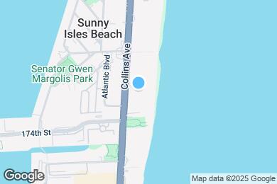 Map image of the property - 17555 Collins Ave
