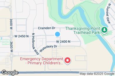 Map image of the property - 2433 N 3130 W