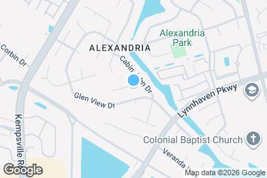 Map image of the property - 5913 Chain Bridge Rd