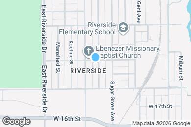 Map image of the property - 1862 N Dexter St