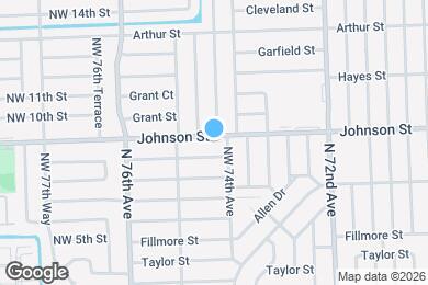 Map image of the property - 7420 Johnson St
