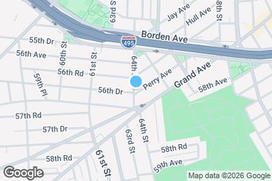 Map image of the property - 64-03 Perry Ave