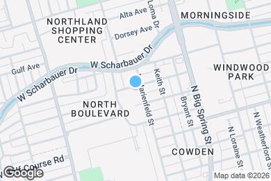 Map image of the property - 601 George Ave