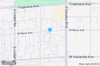 Map image of the property - 5125 W Reno Ave