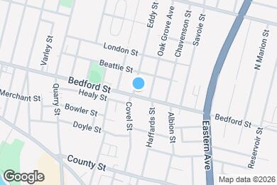 Map image of the property - 1124 Bedford St