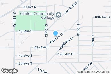 Map image of the property - 1136 Briarcliff Ln