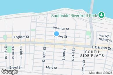 Map image of the property - 71 S 19th St