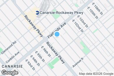 Map image of the property - 1141 E 98th St