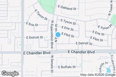 Map image of the property - 295 N Hudson Pl