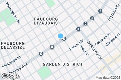Map image of the property - 2417 Saint Charles Ave