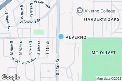Map image of the property - 3508 S 43rd St