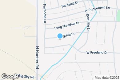Map image of the property - 4580 W Magrath Dr