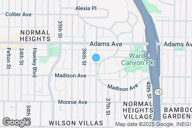 Map image of the property - 4634 Cherokee Ave