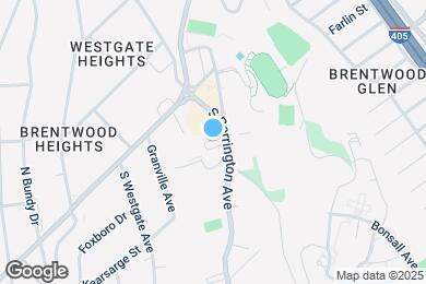 Map image of the property - 233 S Barrington Ave