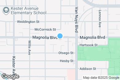 Map image of the property - Magnolia Apartments - Your Sherman Oaks Retreat!