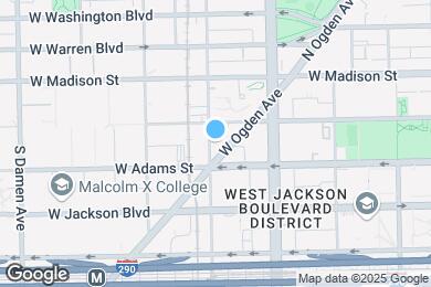 Map image of the property - 119 S Paulina St