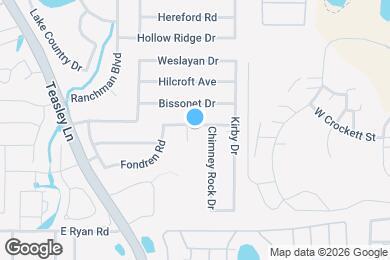 Map image of the property - 3821 Willowick Cir