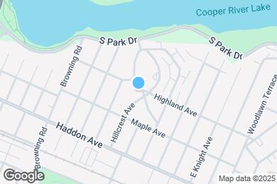 Map image of the property - 418 Highland Ave