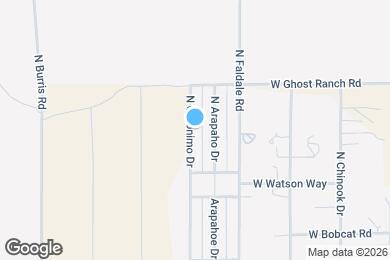 Map image of the property - 11033 N Geronimo Dr