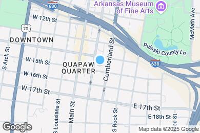Map image of the property - 1401 Scott St