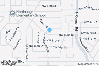 Map image of the property - 8137 NW 82nd St