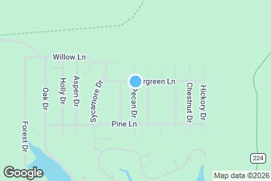 Map image of the property - 15860 Pecan Dr
