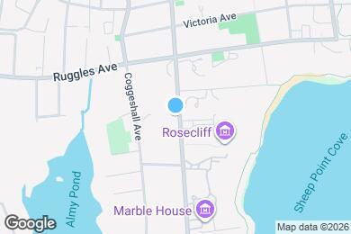 Map image of the property - 553 Bellevue Ave