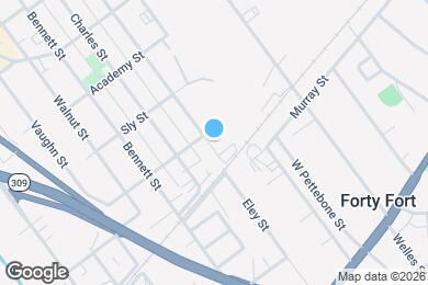 Map image of the property - 279 Miller St