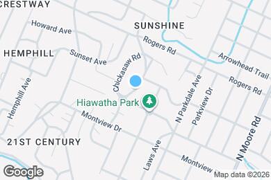 Map image of the property - 609 Ledford St